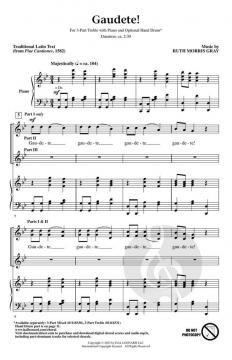 Gaudete! von Ruth Morris Gray 