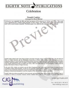 Celebration von Donald Coakley 