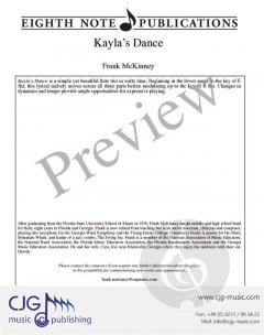 Kayla's Dance von Frank McKinney 