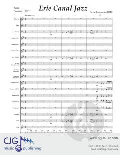 Erie Canal Jazz von David Bobrowitz 