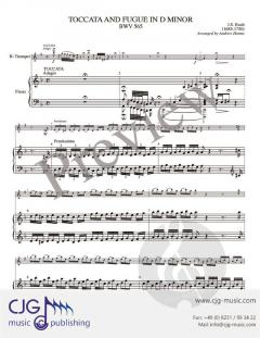 Toccata und Fuge d-Moll BWV 565 von Johann Sebastian Bach 