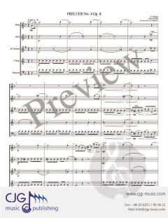 Prelude No. 4 op. 8 von Frédéric Chopin 