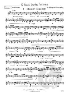 12 Jazzy Etudes von Ricardo Matosinhos 