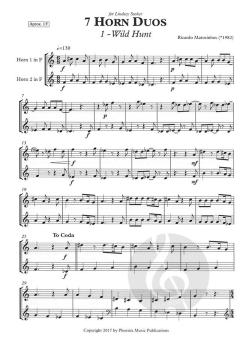 7 Horn Duos von Ricardo Matosinhos 