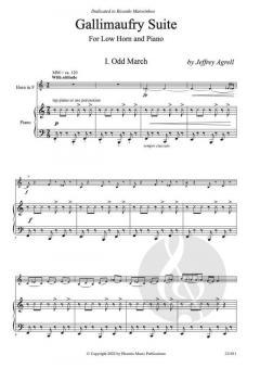 Gallimaufry Suite von Jeffrey Agrell 