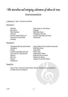 The Marvelous and Intriguing Adventures of Cabeza de Vaca 