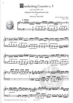 Brandeburg concerto n. 5 BWW 1050 