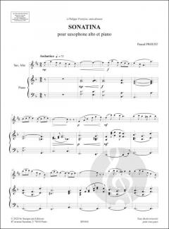 Sonatina von Pascal Proust 