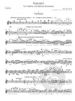 Konzert op. 39 von Hans Gál 