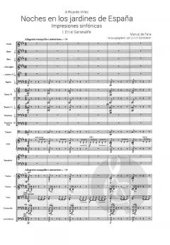 Noches en los jardines de España - Nächte in Spanischen Gärten 