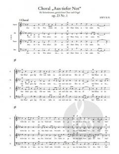 Geistliche Werke für Chor (oder Solostimmen mit Chor) und Orgel bzw. Basso continuo 