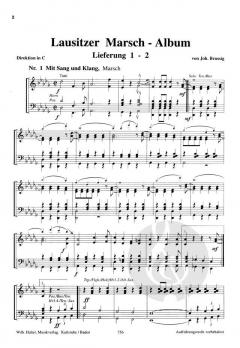 Lausitzer-Marsch-Album 1-2 