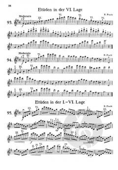 Neue Violin Etüden Heft 4 von Robert Pracht im Alle Noten Shop kaufen