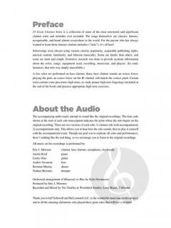 25 Great Clarinet Solos 