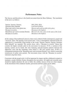 Sanctus and Benedictus 