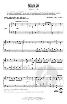 Jubilate Deo von Johan Helmich Roman 