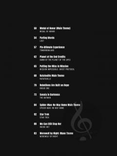 Michael Giacchino Sheet Music Collection 