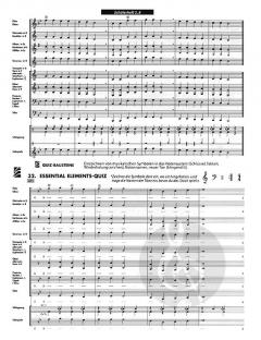 Essential Elements 1 Partitur , Für Bläserklasse & Dirigenten