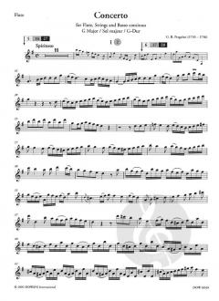 Concerto G Major von Giovanni Battista Pergolesi 