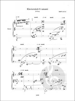 Klavierstück 8: umami im Alle Noten Shop kaufen (Partitur)