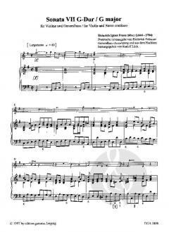 Sonata 7 G-Dur von Heinrich Ignaz Franz Biber 