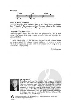 Go the Distance von Alan Menken (Download) 