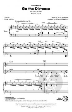 Go the Distance von Alan Menken 