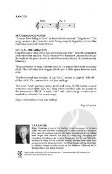 Almost Like Being in Love von Frederick Loewe 