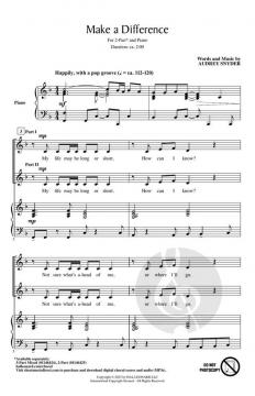 Make a Difference von Audrey Snyder (Download) 