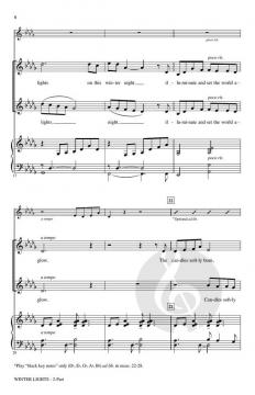 Winter Lights von Audrey Snyder 