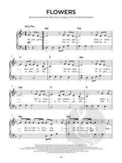 Chart Hits of 2022-2023 - Easy Piano 