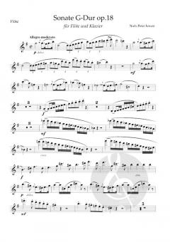 Sonate G-Dur op. 18 von Niels Peter Jensen 