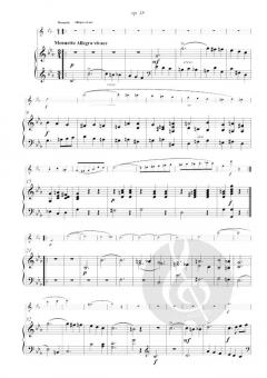 Sonate G-Dur op. 18 von Niels Peter Jensen 