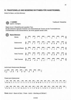 Conga und Djembe. Ein Lernprogramm für Handtrommeln von Jürgen Hentze 