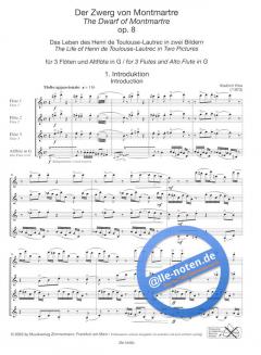 Der Zwerg von Montmartre op. 8 von Vladimír Vlna 