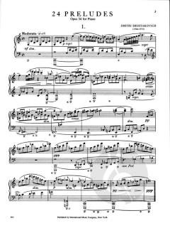 24 Präludien Op. 34 von Dmitri Schostakowitsch 