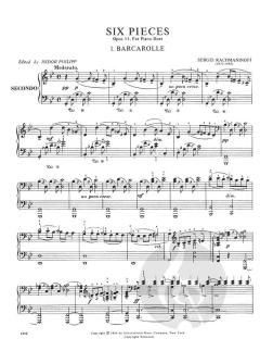 6 Original Pieces, Op. 11 von Sergei Rachmaninow 