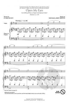 Open My Ears von Michael John Trotta 