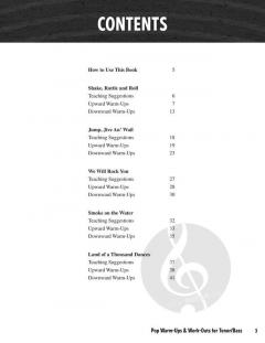 Pop Warm-Ups and Work-Outs for Tenor/Bass 