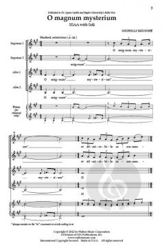 O Magnum Mysterium von Michelle Roueché 