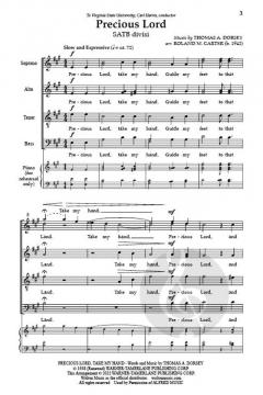 Precious Lord von Thomas A. Dorsey 
