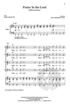Praise Ye the Lord von Dan Davison 