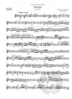 Sonaten für Violine und Klavier I op. 12, op. 23, op. 24 Band 1 im Alle Noten Shop kaufen
