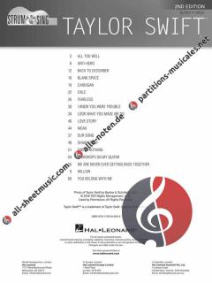 Strum & Sing Taylor Swift - 2nd Edition 