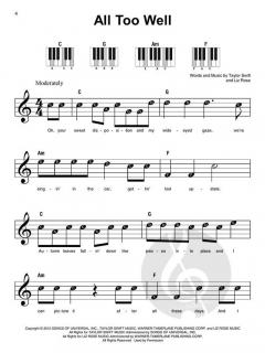 Taylor Swift - Super Easy Songbook - 2nd Edition 