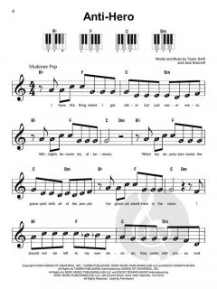 Taylor Swift - Super Easy Songbook - 2nd Edition 