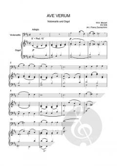 Ave verum von Wolfgang Amadeus Mozart 