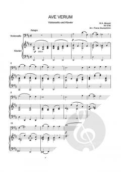Ave verum von Wolfgang Amadeus Mozart 