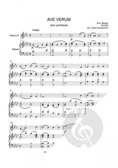 Ave verum von Wolfgang Amadeus Mozart 