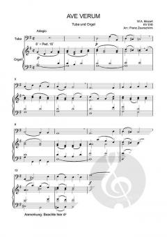 Ave verum von Wolfgang Amadeus Mozart 